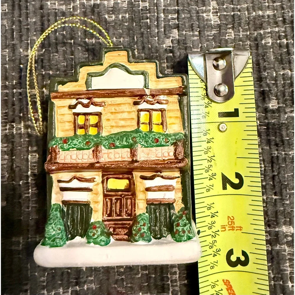 Kwik Fill General Store Ornament 1994 Ceramic Vintage Boxed (has chip)